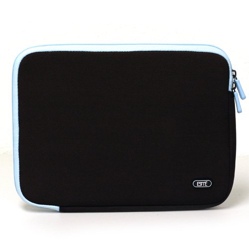 Toshiba Mini NB205-N310/BN 10.1-Inch Sable Brown Netbook Fashion Netbook Neoprene Sleeve Case - Brown with Blue