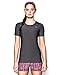 Under Armour Women's UA HeatGear® Armour Short Sleeve Small Carbon Heather
