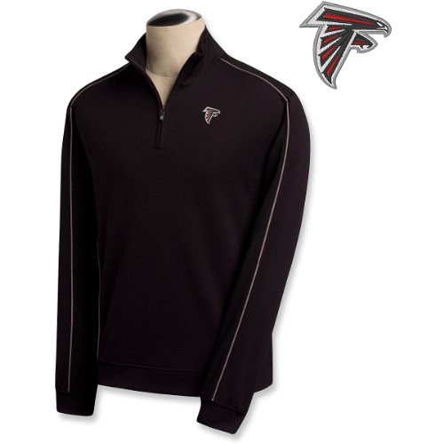 Cutter & Buck Atlanta Falcons Drytec Half Zip Jacket Medium