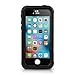 iPhone 5 Waterproof Case, Merit IP68 Standard Protection Dirt-poof Shockproof Snow-proof and Waterproof Case for iPhone 5s/5/SE (Black)