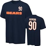 Julius Peppers Youth 8-20 Chicago Bears Navy Reebok Name & Number T-Shirt
