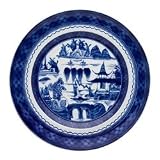 BLUE CANTON DINNER PLATE 10