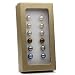 Sterling Silver 6 Pairs of 8-9mm Freshwater Pearl White, Teal, Pink, Grey, Golden Chocolate, and Peach Stud Earring- Perfect for Valentine's Day Gift