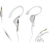 Clip-On Stereo Headphones - White