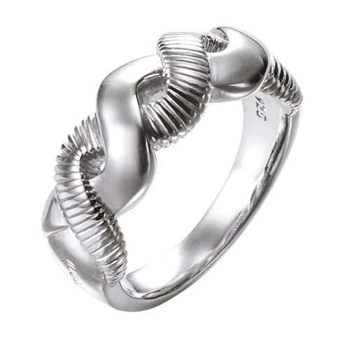 Merii Damen-Ring 925 Sterlingsilber rhodiniert Gr. 54 (17.2) M0501R/90/00/54 Preisvergleich