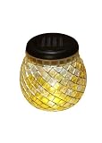 Lanterne solaire ambre
