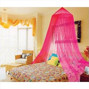 Kathy Ireland Americana Canopy Netting Color: Lavender by 
