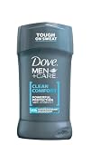 Dove Men + Care Clean Comfort Powerful Protection Non-Irritant Antiperspirant Deodorant, 2.7-Ounce (Pack of 2)