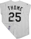 Jim Thome Chicago White Sox Autographed Majestic Pinstripe Replica Jersey