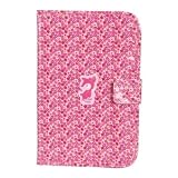Tuc Tuc Pink Print Baby Passport Holder, Kids Documents Folder. Natural Berries Collection.