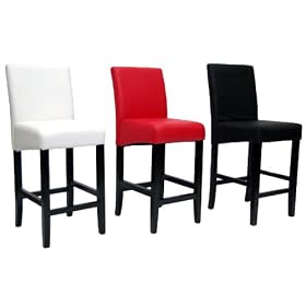 Click here to buy North Canyon Counter Stool - Red (Set of 2) .