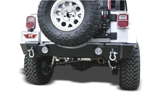 Rampage Jeep 86605 Rear Recovery Bumper