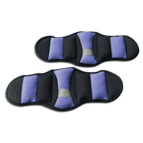 CAP Fitness Wrist Weights - 2 lbs Total Weight (1lb each)