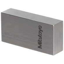 Mitutoyo Steel Rectangular Gage Block, ASME Grade AS-1, Inch