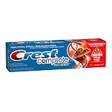 Crest Complete Whitening Plus Expressions Cinnamon Rush Toothpaste, 6-Ounce (Pack of 6)
