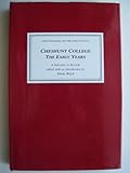 Cheshunt College : the early years : a selection of records