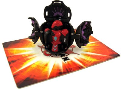 Bakugan Booster (Promo Packaged) - B2 Bakuswap Series - Darkus LARS LION (Black)
