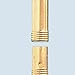 8 Foot 2-Piece Indoor Wood Flagpole Approx. 1in Diameter