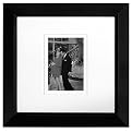 Wood Frame with Double Mat - Black (4x6" or 5x7")