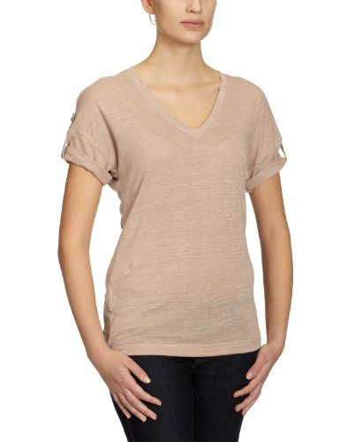 Lacoste Damen T-Shirt TF2758-00, Gr. 40, Hautfarben (C4T)