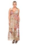 Torrid Plus Size Chiffon Multi Feather Crochet Trim Maxi Dress