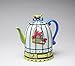 Cosmos Gifts 61902 Fine Ceramic Flights Of Fancy: Birdcage Bird on Perch Design Teapot by Babs, 6-1/2