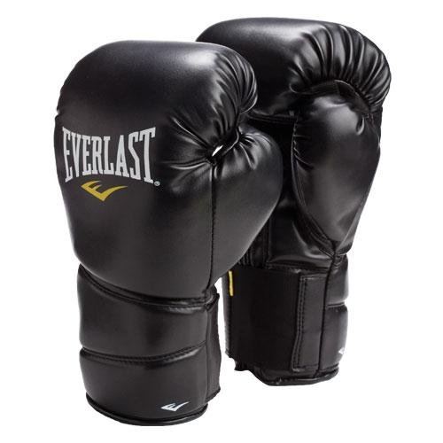 Everlast Protex 2 Vinyl Gloves (Black, 16-Ounce)
