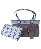 Carter's Budding Leaves Diaper Tote