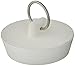 Drain Stopper White 1-5/8-1-3/4