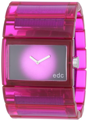 edc Damen-Armbanduhr Jazzy Crossover - hot pink A.EE900202003