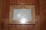 Thank Heavens For Little Boys 4x6 Picture Frame Laser Engraved