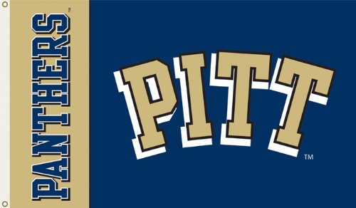 NCAA Pittsburgh Panthers 3-by-5 with Grommets