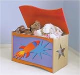 Star Rocket Toy Box
