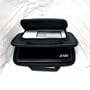 CaseCrown Premium Double Memory Foam Laptop Case with Extra Pocket (Nylon Black) for Dell Inspiron Mini 10 Netbook