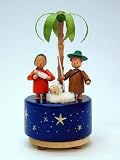 Produkt-Bild: Spieldosen Heilige Familie - d 9,5 cm
