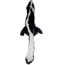 Ethical Mini Skinneeez Skunk 14-Inch Stuffingless Dog Toy
