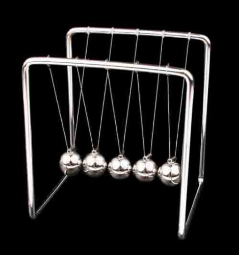 Childrens Toyshop  Toys : Newton's Cradle - Chrome