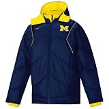 Nike Michigan Wolverines Navy Blue Conference Filled Jacket