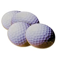 Legend Golf Gear Drink Coaster Untersetzer im Golfballdesign