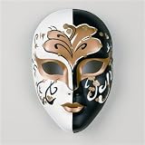 Eigenschaften Festartikel Hirschfeld  / Venezianische Glittermaske für Erwachsene