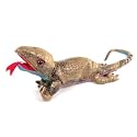 Brown Gecko Paperweight - Large Sand Animal (50cm)