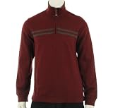 Izod Sport Rib 1/4 Zip Striped Shirt