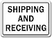 Shipping And Receiving Warehouse Sign - 10 x 14 OSHA Safety Sign