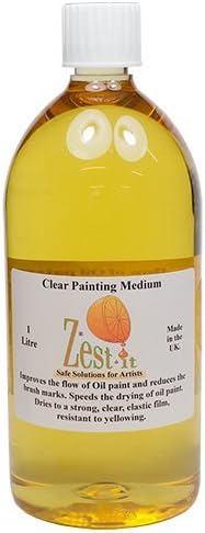 Zest It : 1 ltr Clear Painting Medium by Crafty Arts