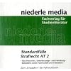 Audio-CD Standardf�lle Strafrecht AT 2