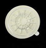 100 Clear Adhesive Backed Spider CD / DVD Hubs (Rosettes) - #CDNRSPCL - For Gluing into a Double or Triple Chubby CD Jewel Box To Increase Capacity! (Also Called Hubcaps or Caps)