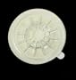 100 Clear Adhesive Backed Spider CD / DVD Hubs (Rosettes) - #CDNRSPCL - For Gluing into a Double or Triple Chubby CD Jewel Box To Increase Capacity! (Also Called Hubcaps or Caps)