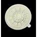 100 Clear Adhesive Backed Spider CD / DVD Hubs (Rosettes) - #CDNRSPCL - For Gluing into a Double or Triple Chubby CD Jewel Box To Increase Capacity! (Also Called Hubcaps or Caps)