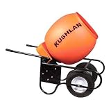 Kushlan Electric Portable Cement Mixer with Flat-Free Tires - 6 Cubic Ft., Model# 600WFF