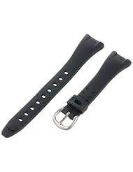 Voguestrap TX253161 Allstrap 14mm Black Regular-Length Fits Ironman Triathlon-30 Lap Watchband